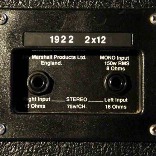 Кабинет Marshall 1922