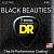 DR Strings BKE7-9 BLACK-BEAUTIES Набор струн для 7-струнной электрогитары, размер 9-52