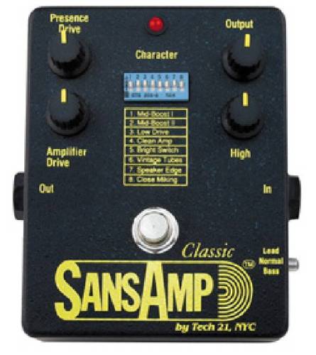 Педаль Tech 21 SansAmp Classic 20-th Anniversary