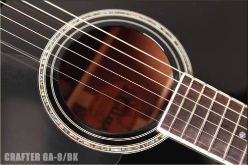 Гитара акустическая CRAFTER GA-8/BK + чехол