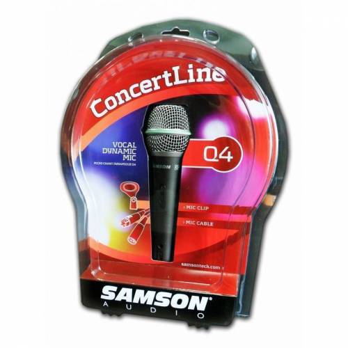 Samson Q4 CL Микрофон вокальный динамический суперкардиоидный