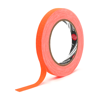Gaffer Tape матовый DG Tape @trueGAFF (12мм х 25м, оранжевый) Лента монтажная