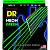 DR Strings NGE-10 NEON HiDef Green Набор струн для 6-струнной электрогитары, размер 10-46