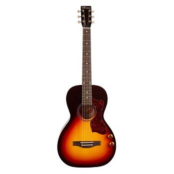 Norman B18 PARLOR CB GT Q-DISCRETE  электроакустическая гитара, Parlor, Q-Discrete, цвет санбер
