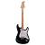 ROCKDALE Stars Plus SSS Maple Black Электрогитара, цвет черный