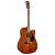 Fender CD-60SCE ALL MAH Гитара электроакустическая, цвет красное дерево