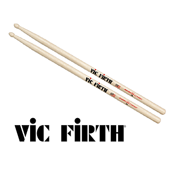 VIC FIRTH 1A барабанные палочки 1A с заостренным деревянным наконечником, материал - гикори, длина 1