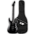 ESP LTD MH-17KIT BLK Электрогитара, 7 струн, цвет чёрный, чехол в комплекте