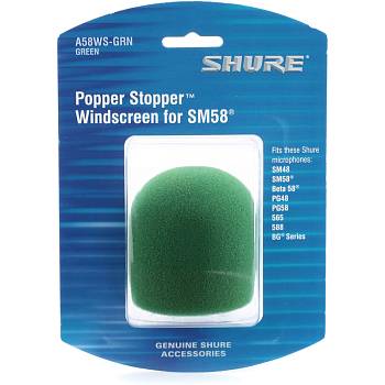 Ветрозащита SHURE A58WS-GRN