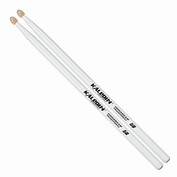 Kaledin Drumsticks 7KLHBW5B Барабанные палочки 5B, граб, белые