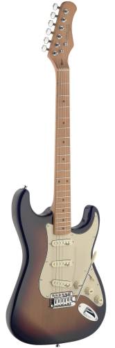 STAGG SES50M-SB Электрогитара Stratocaster, S/S/S, цвет санбёрст