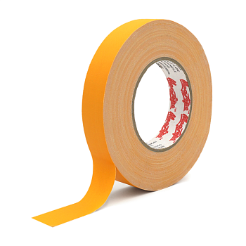 Gaffer Tape матовый MagTape® Matt 500 (25мм*50м, жёлтый) лента монтажная