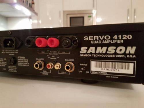Усилитель мощности SAMSON 4120 Servo