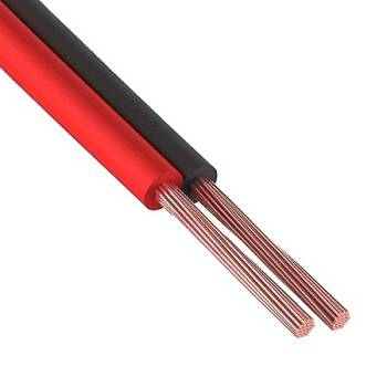 Invotone IPC1760RN Кабель для акустических систем, плоский, красно-черный, 2х1.5 кв.мм