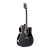 Shinobi HB412AM/BK Гитара акустическая 41" с вырезом, цвет черный матовый