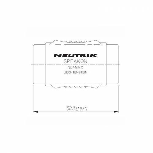Переходник NEUTRIK NL4MMX