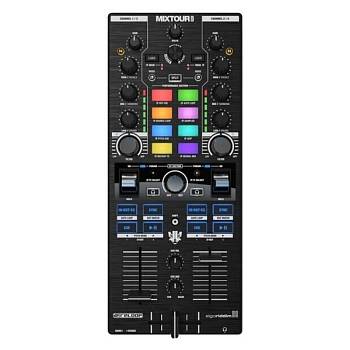 Reloop Mixtour Pro DJ-контроллер с аудиоинтерфейсом, 8 пэдов (RGB)