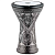 MEINL HE-3218 Дарбука алюминиевая, 10" х 18.25", чёрная с гравировкой