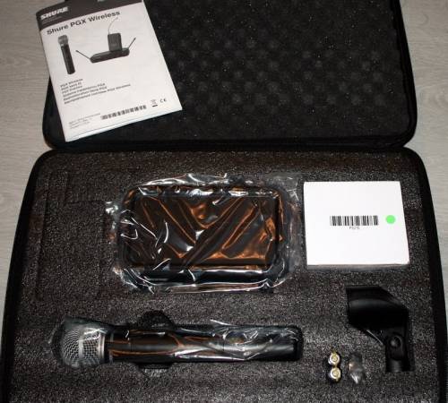 SHURE BLX24E/PG58 K3E радиосистема UHF, 1 ручной микрофон