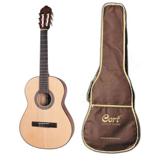 Cort AC70 OP W_BAG Гитара классическая 3/4 + фирменный чехол в комплекте