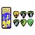 Dunlop BOB-PT06M Bob Marley Poster Медиаторы 6шт, средние, в коробочке