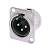 NEUTRIK NC3MD-L-1 Разъем XLR (male), панельный, 3-контактный