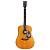 Suolun GT-1D TAG N Гитара трансакустическая 41" Dreadnought, цвет натуральный, с чехлом в комплекте