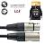 STAGG NMC3R Шнур микрофонный,  XLR (мама) ⇔ XLR (папа)