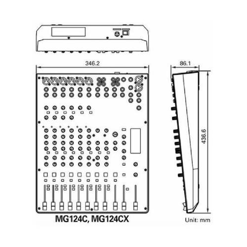 Микшерный пульт Yamaha MG-124CX