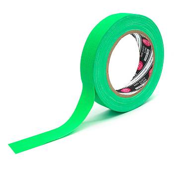 Gaffer DG Tape @trueGAFF (25мм х 25м, зелёный) Лента монтажная матовая (светится в ультрафиолете)