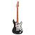 ARIA 714-GTR BK Электрогитара Stratocaster, S/S/H, цвет черный
