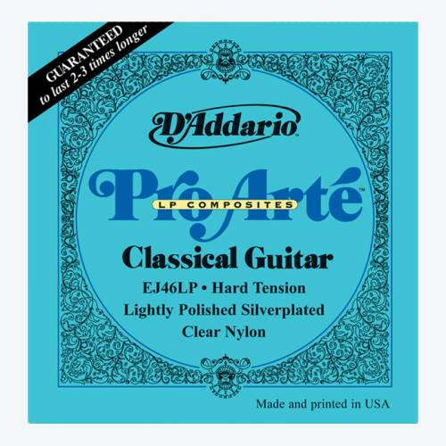 Набор струн для 6-струнной классической гитары D`ADDARIO EJ46LP