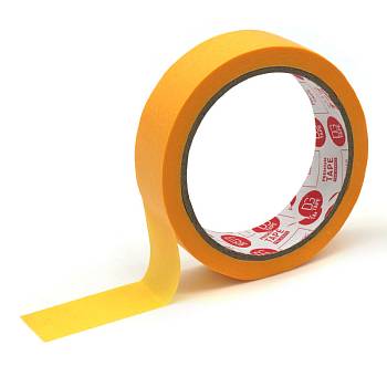 Gaffer DG Tape @PAPER Masking PRO (25мм х 23м, оранжевый) Цветной бумажный скотч для маркировки