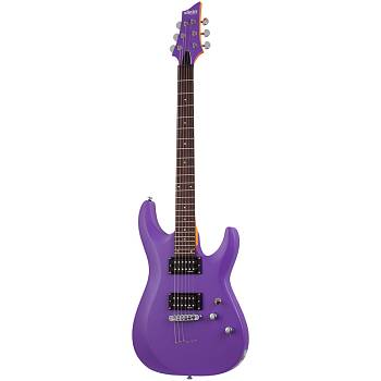 SCHECTER C-6 DELUXE SATIN DARK PURPLE - электрогитара