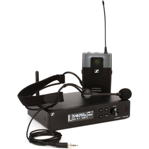 Sennheiser XSW 2-ME3-B Беспроводная вокальная радиосистема, 1 головной микрофон
