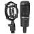 audio-technica AT2035 Микрофон студийный конденсаторный, кардиоида, подвес типа "паук" в комплекте