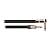 FORCE FGC-09/3L Шнур инструментальный Jack 1/4"(прямой) ⇔ Jack 1/4"(угловой), 3 метра
