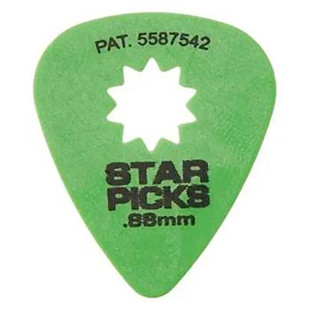 Everly 30024 Star Pick Медиаторы 12шт, толщина 0.88мм
