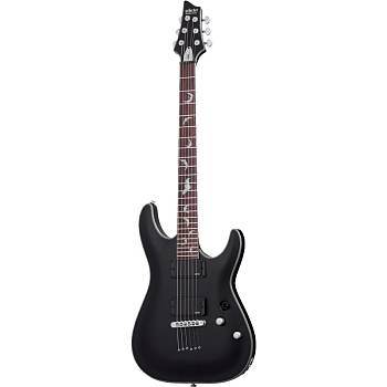 SCHECTER DAMIEN PLATINUM-6 SBK Электрогитара, 6 струн, HH, матовая чёрная