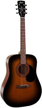 Cort AD810 SSB акустическая гитара, цвет Satin Sunburst
