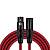 Kirlin MWC-270 2M RDA Шнур микрофонный XLR (female) ⇔ XLR (male), 2 метра, черный/красный