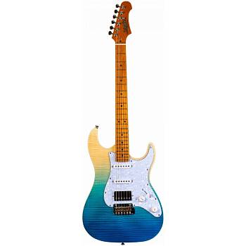JET JS-450 TBL Электрогитара, Stratocaster, цвет синий прозрачный