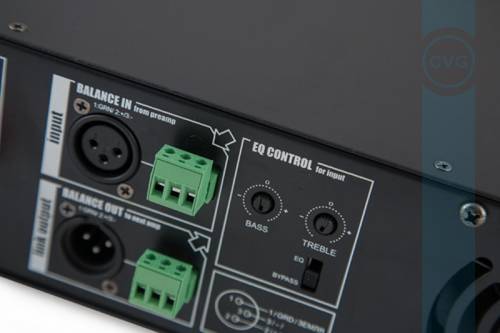 CVGaudio PT-120 Профессиональный усилитель мощности 120W/100V, балансный XLR вход