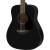 Yamaha FG800BL акустическая гитара, цвет чёрный