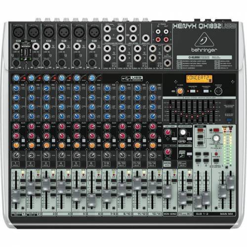 Микшерный пульт Behringer XENYX QX1832USB