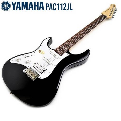 Yamaha PACIFICA 112JL BL электрогитара леворукая, SSH, цвет Black