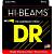DR Strings MLR-45 HI-BEAM 45-100 Набор струн для 4-струнной бас-гитары, размер 45-100