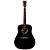 Trumon 150D BK Гитара акустическая 41" Dreadnought с чехлом,  цвет черный