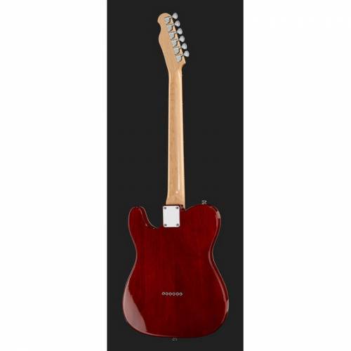 Harley Benton TE-90QM Trans Red полуакустическая гитара