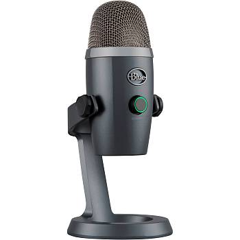 Blue Yeti Nano Shadow Grey - микрофон USB, студийный конденсаторный